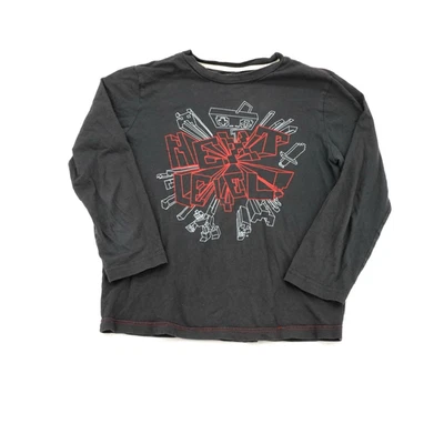 Camisa Circo Kids Graphic manga longa tamanho 12-14 - Imagem 1 de 4