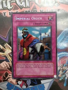 Yugioh Card TCG Imperial Order PSV-104 Unlimited Edition Secret Rare Holo Played - Picture 1 of 3