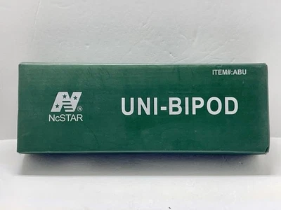 NcStar Uni-Biod para rifle, abrazadera en bípode de cañón (negro) ¡Envío rápido! Foto 1 de 4