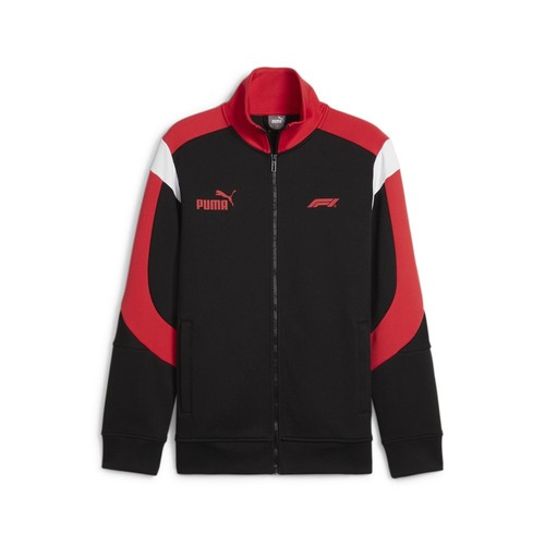 PUMA F1 Mt7+ giacca da pista full zip uomo nera casual atletica capospalla 62566201