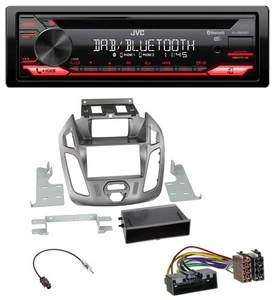 JVC CD DAB USB Bluetooth MP3 Autoradio für Ford Transit Connect mit Display 12-1 - Bild 1 von 8