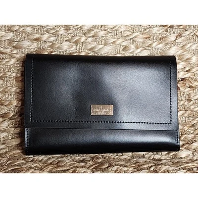 Mini Bolso Cartera Kate Spade Laurel Way Winni Negro Rosa Magenta Sin Correa. Foto 1 de 4