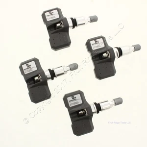 Set of 4 Orange Electronic HOSNAA83 TPMS Sensor for 08-12 Civic 11-12 CR-Z - Picture 1 of 4