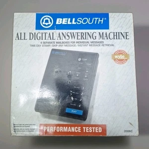 Bellsouth Tapeless Cyfrowa sekretarka Bell South Black 2006C Open Box - Zdjęcie 1 z 4
