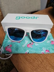 Goodr Sonnenbrille weißes Gestell - Bild 1 von 3