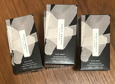 NIB $38 Fenty Beauty Eaze Drop Skin Tint in SHADE 12 Full Size 32ml 1.08 Oz. NEW - Image 1 of 4