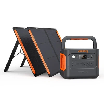 Jackery Explorer 1000 Plus con Panel Solar 100W (Reacondicionado) Foto 1 de 4