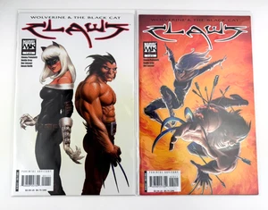 Claws Wolverine & The Black Cat 1 & 2 Marvel Comics 2006 - Lote de 2 cómics - Imagen 1 de 5