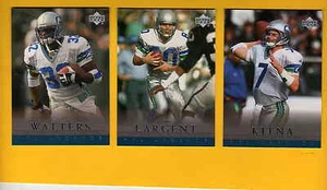 2000 Legends Seattle Seahawks Set JON KITNA STEVE LARGENT RICKY WATTERS - Bild 1 von 1