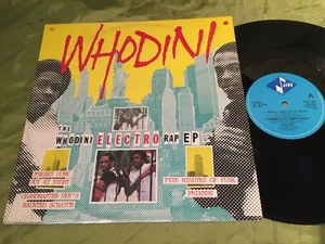 WHODINI The Whodini Electro Rap EP Volume Two JIVE RECORDS 1984 UK 12" VG - Picture 1 of 2