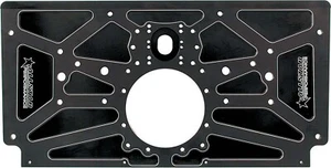 Allstar Performance ALL38126 Motor Plate - Rear -3/8 inch - Black - Sprint - Picture 1 of 1