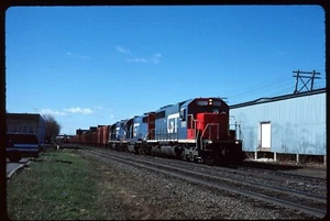 Original Rail Slide - GTW Grand Trunk Western 5901+ Neenah WI 27.04.1996 - Bild 1 von 1