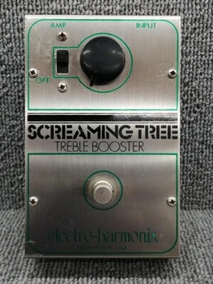 Electro-Harmonix SCREAMING TREE TREBLE BOOSTER Effect Pedal Vintage - Image 1 of 4