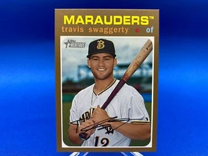 2020 Heritage Minor League TRAVIS SWAGGERTY GOLD PARALLEL  1/15 MARAUDERS #133 - Picture 1 of 1
