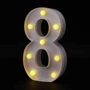 Light Up Number - 8 - Picture 1 of 4