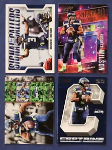 2018 Score Prestige Russell Wilson Insert lot Signal Callers Captains #25 27 RW - Picture 1 of 2