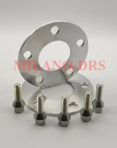 2 DISTANZIALI RUOTA 5mm BMW SERIE 5 (F10-F11-F07) + BULLONI - Imagen 1 de 1