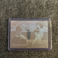 1994 Upper Deck Baseball #6 Barry Bonds Denny's Limited Edition Hologram Card 