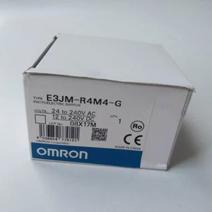 Neu 1 Stück Omron E3JM-R4M4-G Lichtschranke Sensor E3JMR4M4G 24 ~ 240VAC/VDC - Bild 1 von 4