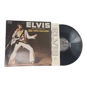 Elvis Presley Madison Square Garden 1972 LP RCA Record LSP-4776 Vg+/Vg - Imagen 1 de 21