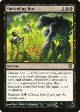 FOIL Shriveling Rot | MtG Magic Darksteel | English | Near Mint
