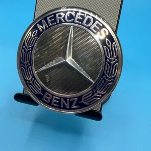 OEM Center Cap Mercedes chrome and BLUE A1714000025 A1704000025 3in - Bild 1 von 4