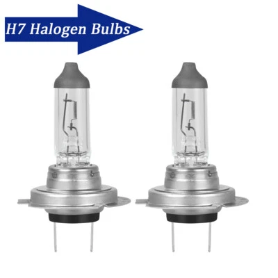 For Honda CBR1000RR 2005-2016 CBR600RR 2003-2016 3400K Halogen Headlight Bulbs - Image 1 of 4