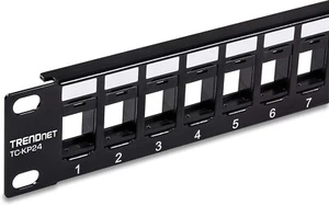 TRENDnet - TC-KP24 - 24-Port Blank Keystone 1U 19" Patch Panel - Picture 1 of 5