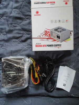 CoolMax 300 Watt 80mm Micro ATX Power Supply CM-300 Series NEW CIB - Image 1 of 4
