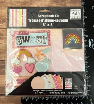 8" X 8" Scrapbook Kit By Me & My Big Ideas Reese Sweet PX-245 - Imagem 1 de 4