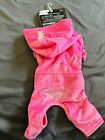 Juicy Couture Velour Dog Tracksuit Super Soft Hot Pink XS/S
