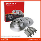 Mintex Brakebox Front Brake Discs & Pads For Vauxhall Nova S83 1.2