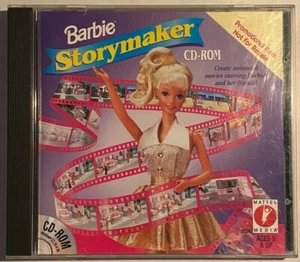 Mattel ~ "Barbie Storymaker" ~ CD-Rom ~ Very Good Condition - Picture 1 of 3