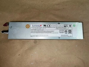 SuperMicro PWS-206B-1R 200W Redundantes 1HE Batterie Backup Server Netzteil - Bild 1 von 2