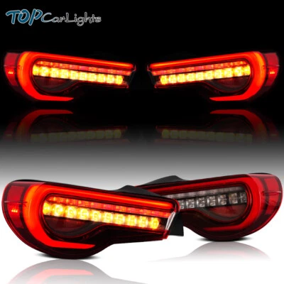 Luces traseras LED VLAND para Toyota 86/Subaru BRZ/Scion FR-S 2013-2020 con secuencial Foto 1 de 4