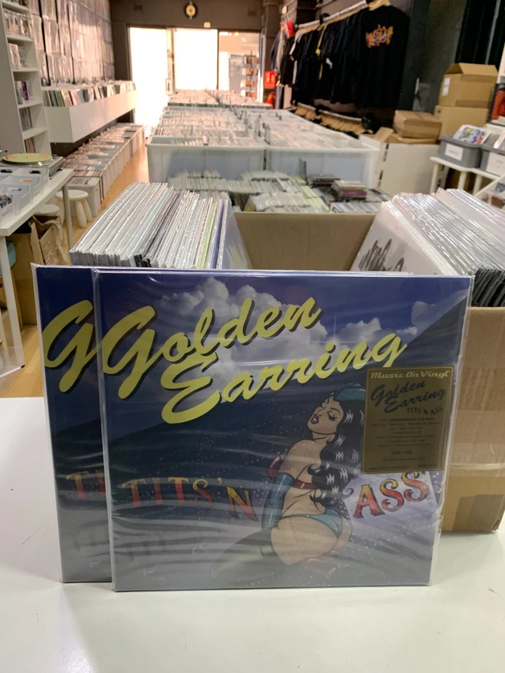 Golden Earring 2LP Tits N Ass Translucent Red Vinyl Sealed 2022 - Image 1 of 1