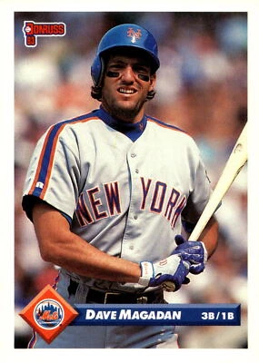 1993 Donruss #486 Dave Magadan - Image 1 of 2