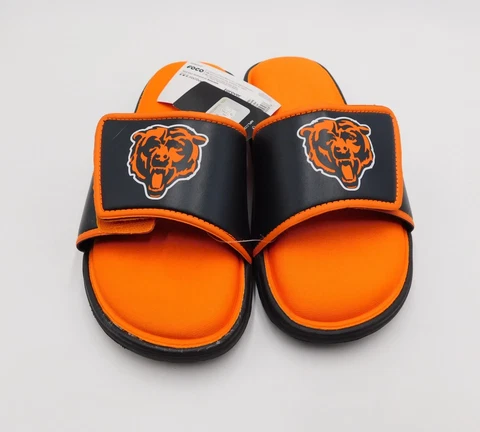 Forever Collectibles NFL Chicago Bears Men's Slides - Size M (9- 10) - New Cover