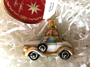Radko Hochzeit Glückseligkeit Streitwagen Auto Edelstein Ornament - 2019 - Neu im Karton! Wunderschön!! - Bild 1 von 4