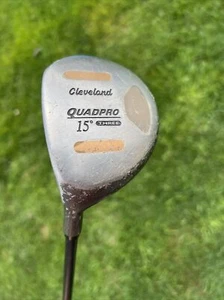 Cleveland Quadpro #3 Wood 15° Stiff Flex Light Weight LH - Picture 1 of 11