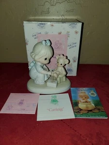 Precious Moments CARING 1994 Members Only Figurine  New - Picture 1 of 9