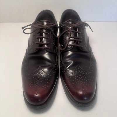 Sapato Oxford Vero Cuoio Feminino Dsquared2 Ponta das Asas 37 1/2 / EUA 6.5 Fabricado na Itália - Imagem 1 de 4