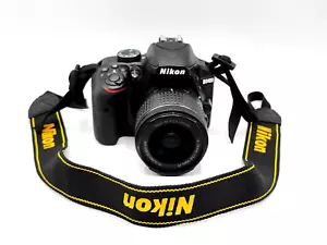Nikon D D3400 24.2MP DSLR Camera W/ Nikkor 18-55mm Lens & Bag 0248495 - Picture 1 of 15