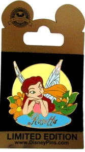 WDW GOLD CARD 5 PINS IN THIS COLLECTION DISNEY FAIRIES ROSETTA- LE 1000-  #72369 - Picture 1 of 2