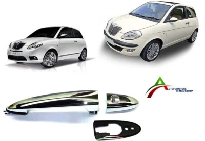 MANIGLIA APRIPORTA ESTERNA SINISTRA CROMATA PER LANCIA YPSILON dal 2003 AL 2011 - Immagine 1 di 3