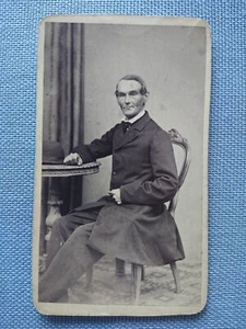 altes Kabinettbild Bild Mann Großvater Herrmann Barth Wurzen Gründerzeit um 1900 - Bild 1 von 2