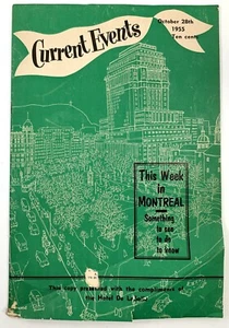 28 de octubre de 1955 Actualidad Esta semana en Montreal Guía Hotel de laSalle - Imagen 1 de 6