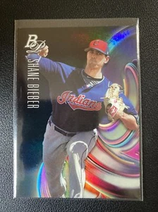 2018 BOWMAN PLATINUM TOP PROSPECTS SHANE BIEBER RC #TOP-80 - Picture 1 of 2