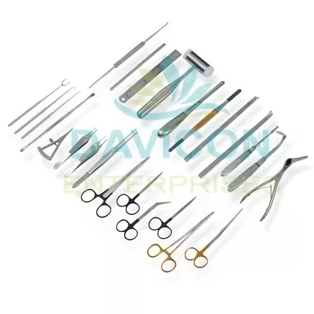 Davicon NOSE SURGERY RHINOPLASTY INSTRUMENTS SET PLASTIC SURGERY INSTRUMENTS Set - Image 1 of 4