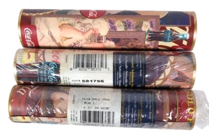 Vintage Collectible Coca-Cola Victorian Ladies Gold Trim Wall Paper Border - Picture 1 of 2